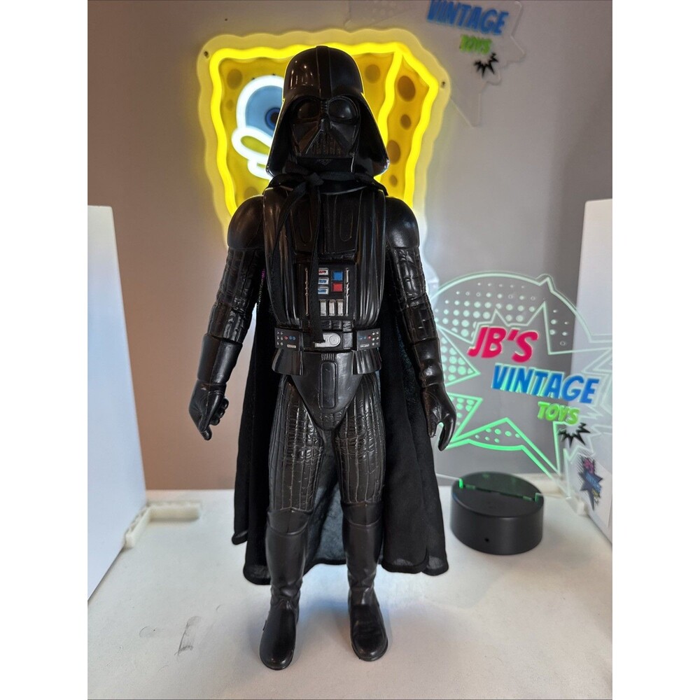 Vintage Star Wars Darth Vader Toy Large Action Figure Doll 12" inch Kenner 1978